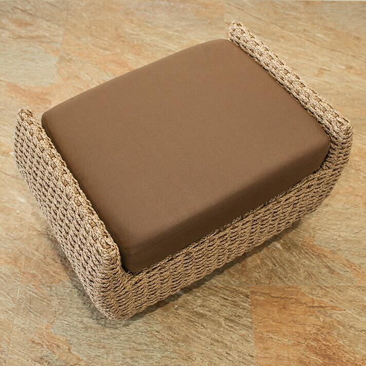 オットマン シンセティックヒヤシンス アウトドア家具 ガーデン家具 アジアン |  | 05