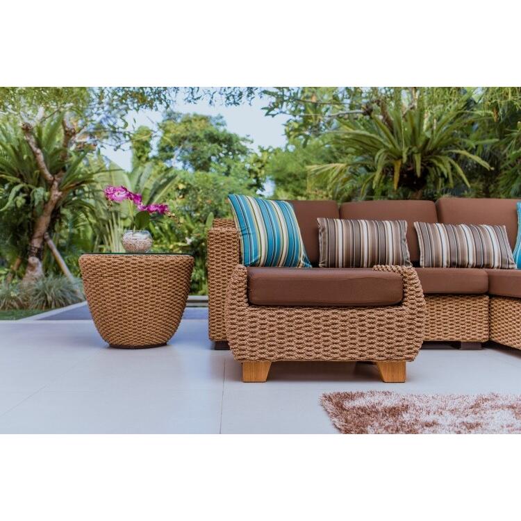 オットマン シンセティックヒヤシンス アウトドア家具 ガーデン家具 アジアン |  | 08