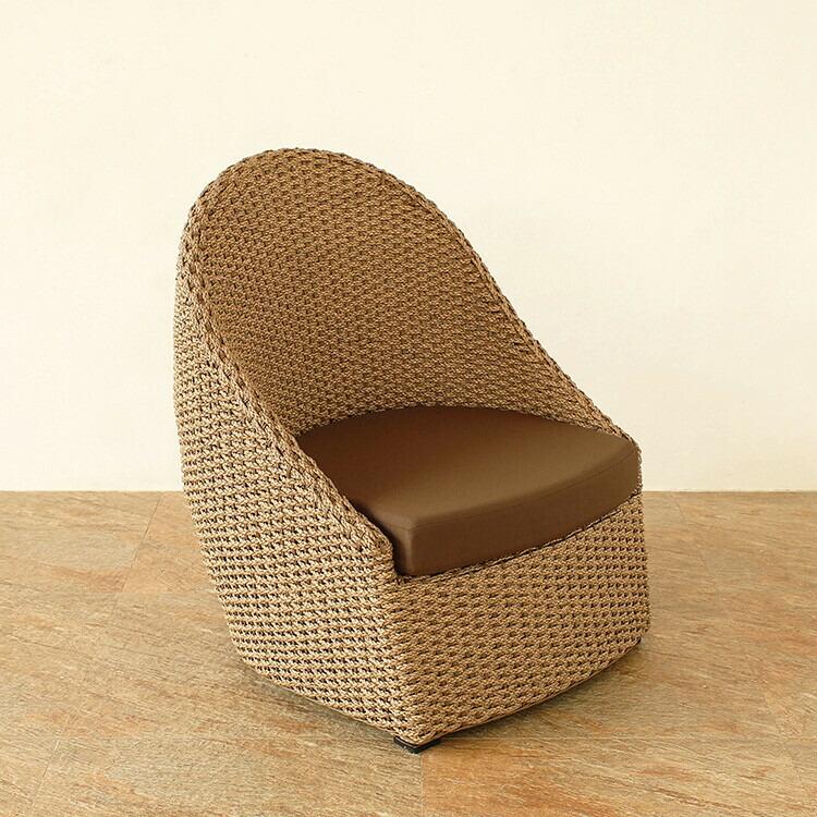 ハイバック1人掛けソファ シンセティックヒヤシンス アウトドア家具 ガーデン家具 アジアン |  | 01