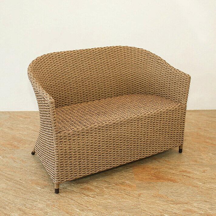 ベンチチェア シンセティックヒヤシンス アウトドア家具 ガーデン家具 アジアン |  | 01