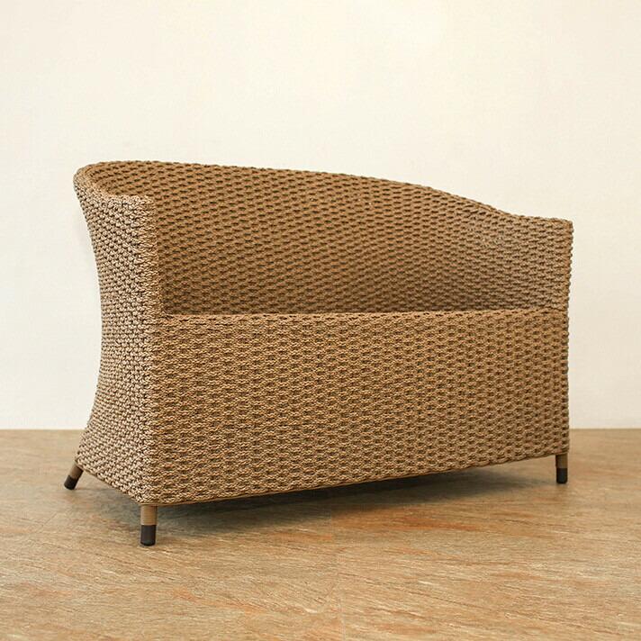 ベンチチェア シンセティックヒヤシンス アウトドア家具 ガーデン家具 アジアン |  | 02