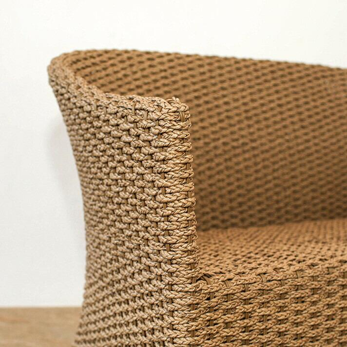 ベンチチェア シンセティックヒヤシンス アウトドア家具 ガーデン家具 アジアン |  | 04