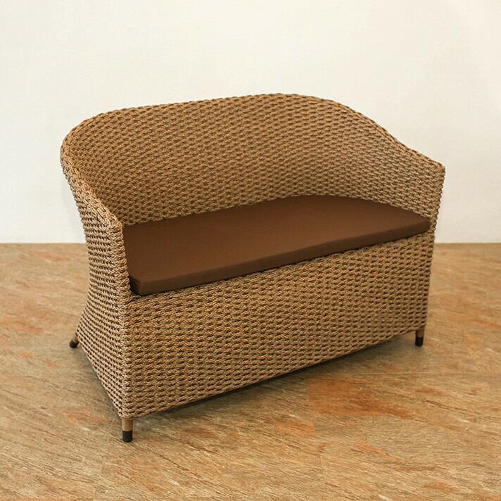 ベンチチェア シンセティックヒヤシンス アウトドア家具 ガーデン家具 アジアン |  | 05