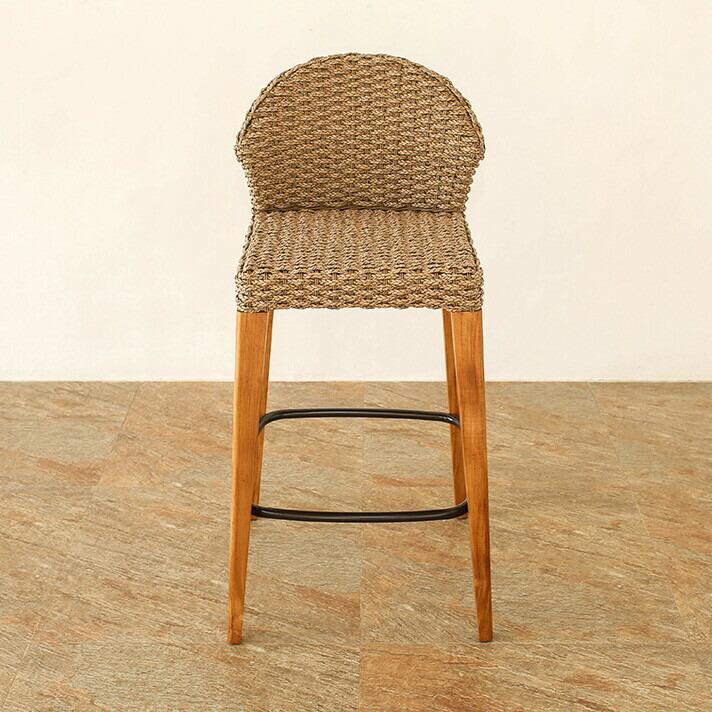 カウンターチェア シンセティックヒヤシンス アウトドア家具 ガーデン家具 アジアン |  | 02