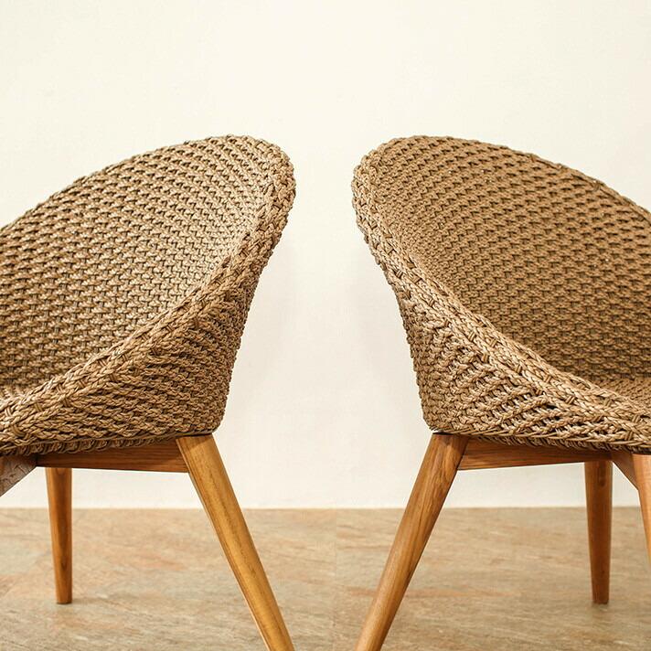 ラウンドチェア シンセティックヒヤシンス アウトドア家具 ガーデン家具 アジアン |  | 05