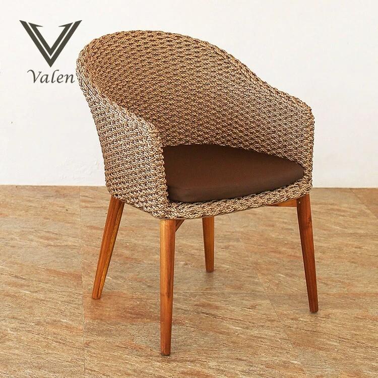 アームチェア シンセティックヒヤシンス アウトドア家具 ガーデン家具 アジアン | 