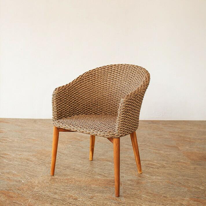 アームチェア シンセティックヒヤシンス アウトドア家具 ガーデン家具 アジアン |  | 01