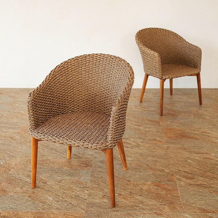 アームチェア シンセティックヒヤシンス アウトドア家具 ガーデン家具 アジアン |  | 02