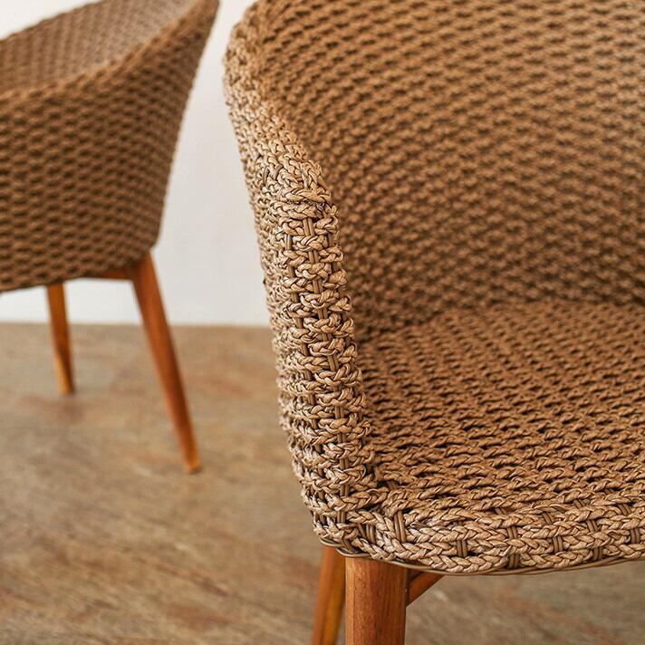 アームチェア シンセティックヒヤシンス アウトドア家具 ガーデン家具 アジアン |  | 05