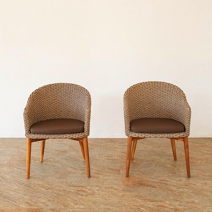 アームチェア シンセティックヒヤシンス アウトドア家具 ガーデン家具 アジアン |  | 06