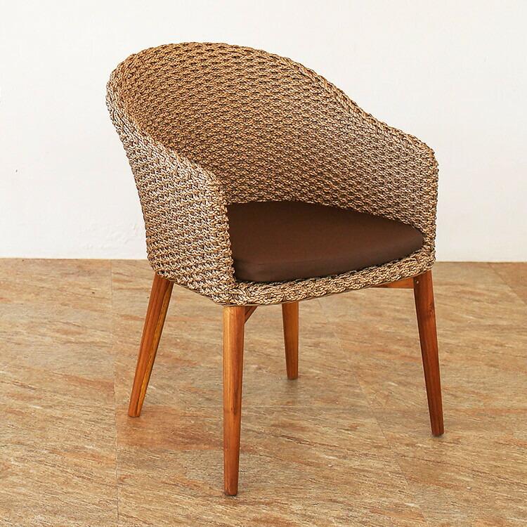 （VFC-10）専用クッション 単品 シンセティックヒヤシンス アウトドア家具 ガーデン家具 アジアン |  | 02