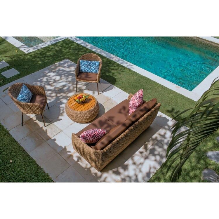 ラウンドローテーブル シンセティックヒヤシンス アウトドア家具 ガーデン家具 アジアン |  | 08