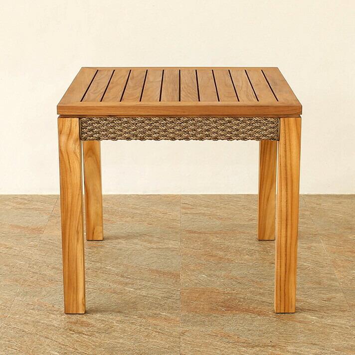 チークダイニングテーブル シンセティックヒヤシンス アウトドア家具 ガーデン家具 アジアン |  | 02