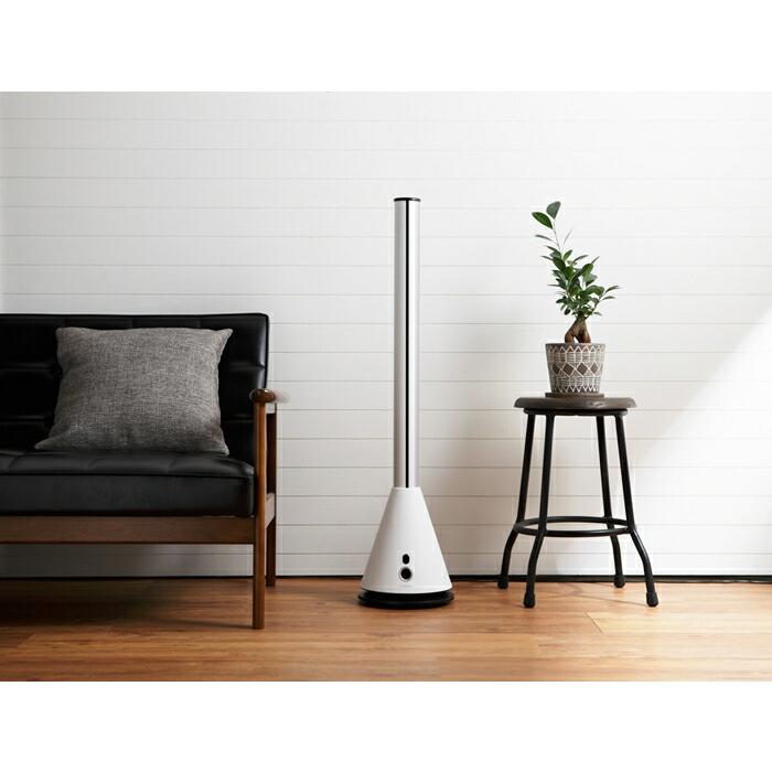 空気清浄+脱臭機能付きスリムタワーサーキュレーター 首振り 風量調節 羽がない おしゃれ 空気清浄 脱臭機能 |  | 01