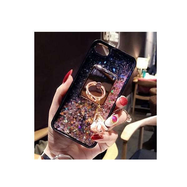 キラキラiPhoneケース リング付き iPhone7 7plus iPhone8 8plus ラメ |  | 01