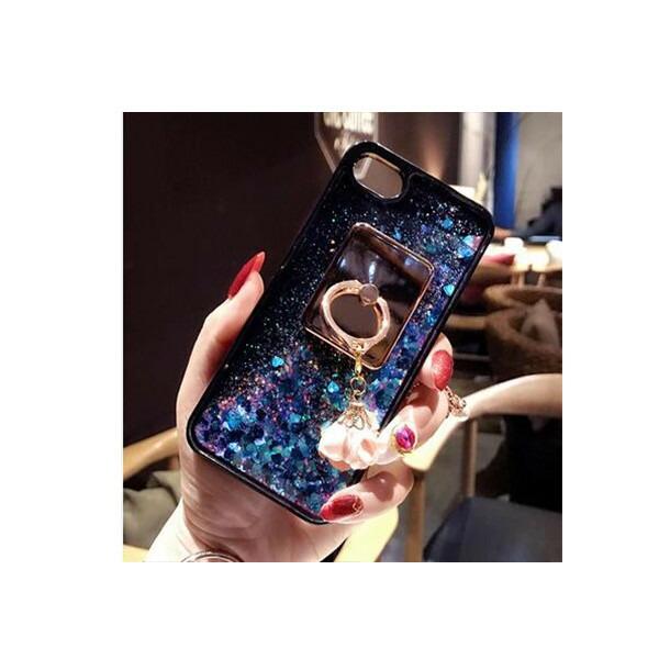 キラキラiPhoneケース リング付き iPhone7 7plus iPhone8 8plus ラメ |  | 02