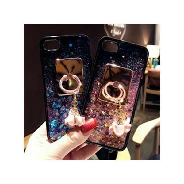 キラキラiPhoneケース リング付き iPhone7 7plus iPhone8 8plus ラメ |  | 03