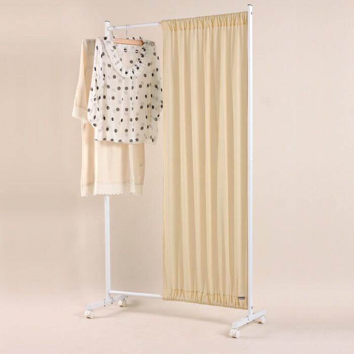移動式パーテーション 幅90cmタイプ キャスター付き カーテン 間仕切り 高さ180cm  パーティション パーテション 衝立 ついたて おしゃれ |  | 06