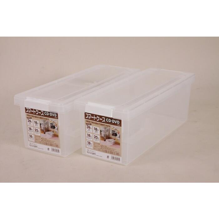 スマートケース CD・DVD収納ケース 6個セット 収納 ケース シンプル 収納ボックス フタ付き プラスチック メディア収納 収納ボックス |  | 01