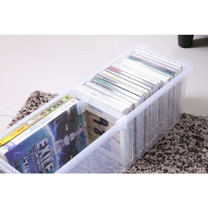 スマートケース CD・DVD収納ケース 6個セット 収納 ケース シンプル 収納ボックス フタ付き プラスチック メディア収納 収納ボックス |  | 02