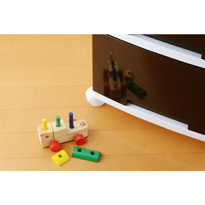 LUGS ルームチェスト5段 おしゃれ キャスター付き タンス 衣装収納 クローゼット 押入れ収納棚 押入れチェスト 洗面所 リビング 箪笥 プラスチック シンプル |  | 06