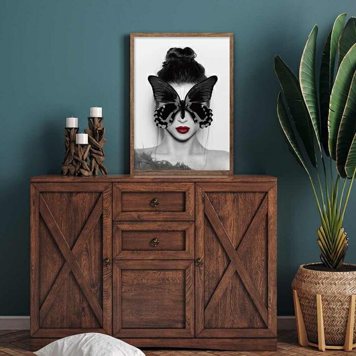 【サロン アパレル系の壁装飾カウンター装飾に】Fashion-Icon アートポスター A3 ポスター miim |  | 02