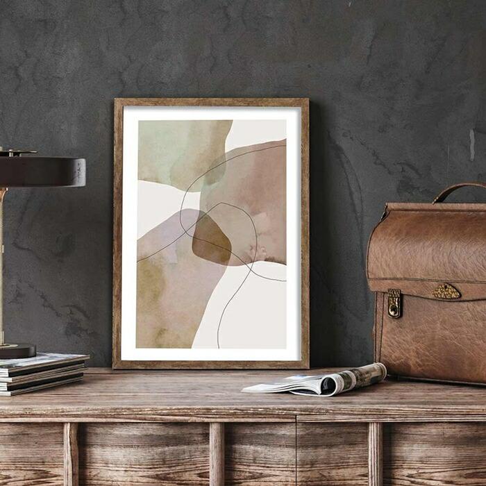 【チルデザインであか抜け感】 ポスター A3 チルトーン 和風 和モダン 北欧 韓国 ミニマル モダン 絵 |  | 01