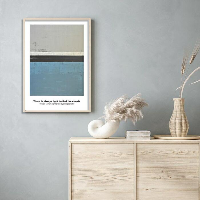 【チルデザインであか抜け感】 ポスター A4 チルトーン 北欧 ミニマル モダン 絵 | 