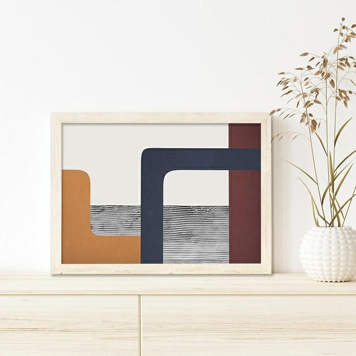 【チルデザインであか抜け感】 ポスター A3 チルトーン 和モダン 和風 ミニマル モダン 絵 |  | 01