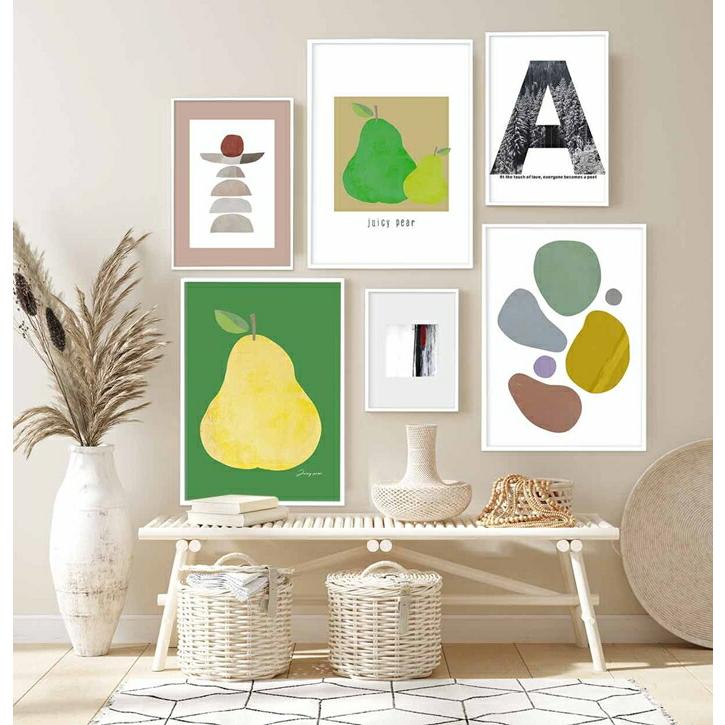 【定番★かわいい系フルーツデザイン】 ポスター A3 果物 洋梨 西洋ナシ 絵 イラスト デザート |  | 11