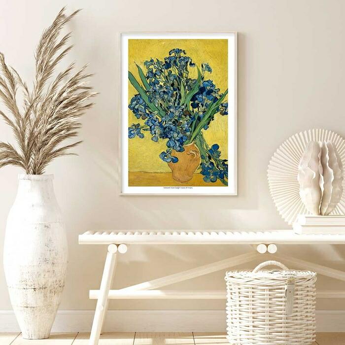 Vincent Van Gogh ゴッホ Irises アイリス 名画 ポスター miim A4 高品質アートプリント//PO73 |  | 01
