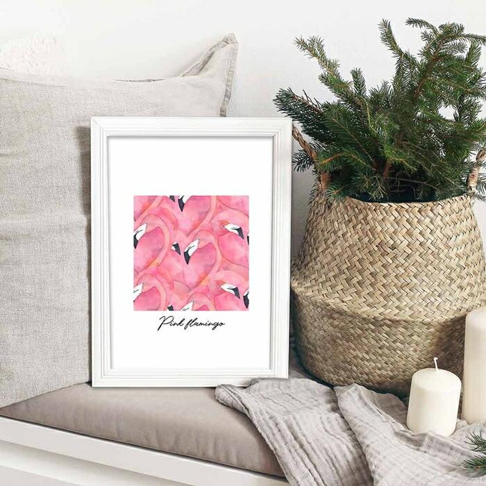 miim アートポスター リラックスリゾート 文字テキスト メッセージ ピンク A4 高級印画紙//PO30 |  | 02