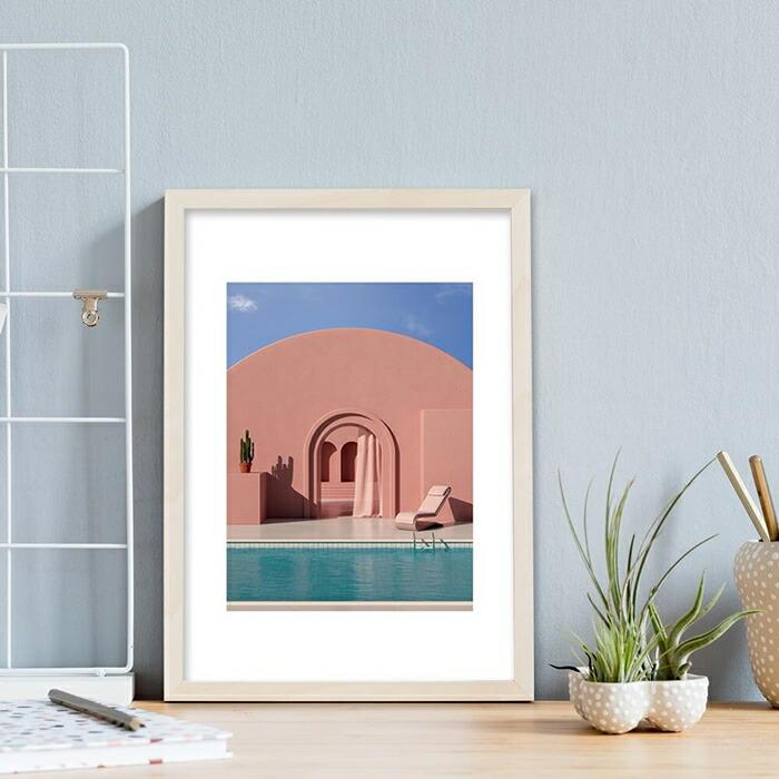 miim アートポスター ピンク コーラル  A3 アートプリント 高級印画紙//PO29 |  | 01