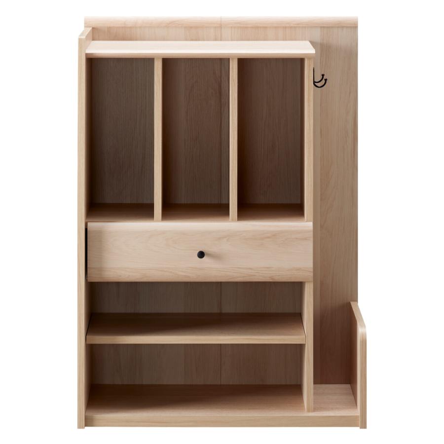 ランドセルラック ナチュラル キャスター付き スリムリビング収納家具 子供用 キッズルーム ジュニア ランドセル収納 本棚 収納ワゴン おかたづけラック |  | 01