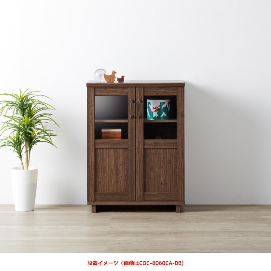 キャビネット 【コサロ】 幅58.7 木製 おしゃれ アンティーク 北欧 収納棚 リビング 大容量 FAX台 プリンター台 サイドボード |  | 02