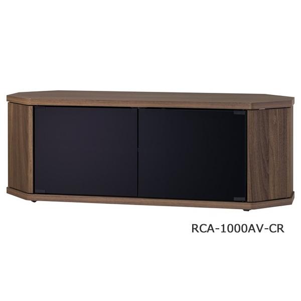 コーナータイプ 幅100cm コーナーTV台 コーナー TV台 テレビ台 テレビボード 三角 キャスター付き 木製 リビングボード | 