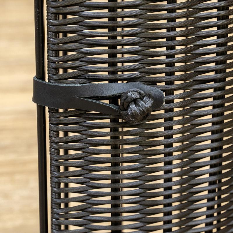 ラタン調 コーナーラック 2段 完成品 人工ラタン製 玄関 リビング おしゃれ コーナーシェルフ トイレ 飾り棚 モダン |  | 03