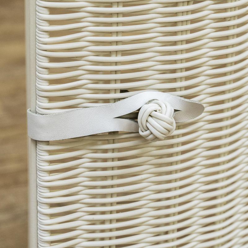 ラタン調 コーナーラック 3段 完成品 人工ラタン製 玄関 リビング おしゃれ コーナーシェルフ トイレ 飾り棚 モダン |  | 05