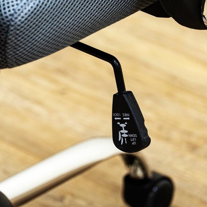 オフィスチェア メッシュ ハイバック メッシュチェア パソコンチェア キャスター付きアーム付き 肘掛け有 肘付き 高さ調整 ベージュ グレー ブルー ブラック | ブランド登録なし | 07