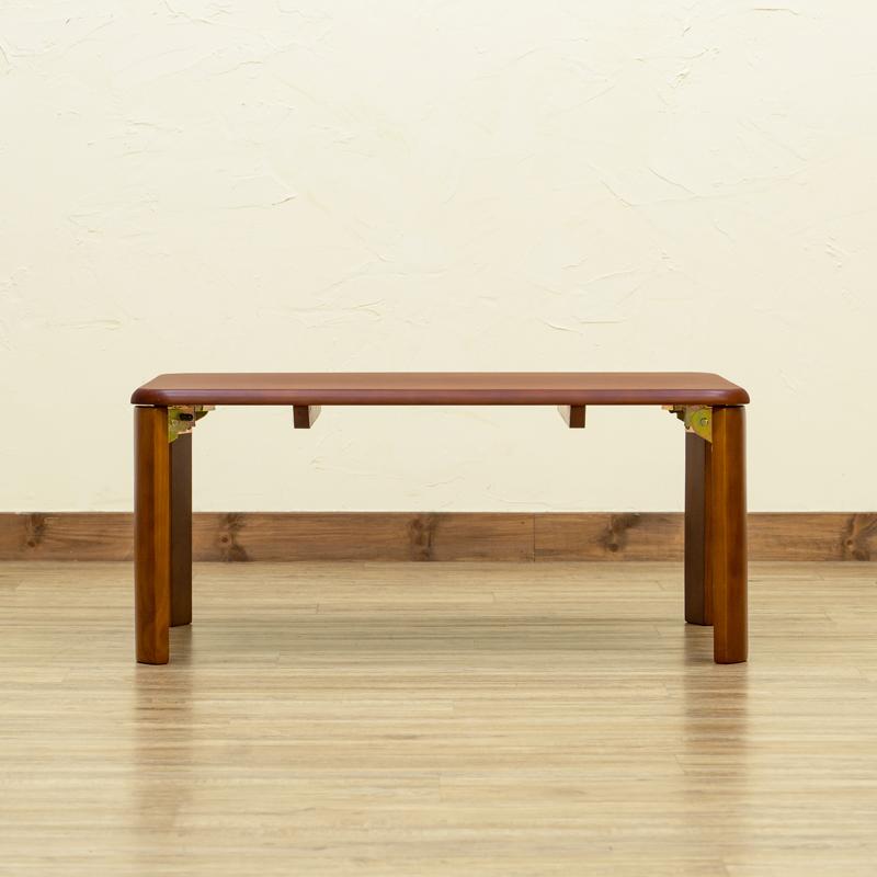ウッディーテーブル 75cm ローテーブル センターテーブル ちゃぶ台 座卓 リビングテーブル 木製 折りたたみ 折り畳みテーブル ロータイプ フォールディング |  | 02