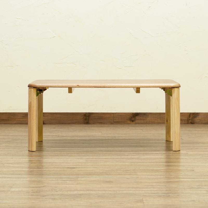 ウッディーテーブル 75cm ローテーブル センターテーブル ちゃぶ台 座卓 リビングテーブル 木製 折りたたみ 折り畳みテーブル ロータイプ フォールディング |  | 05