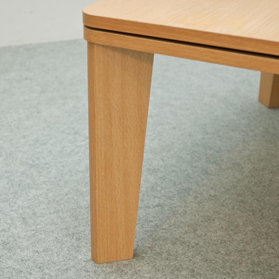 カジュアルコタツ R天板 105×75 長方形 ローテーブル リバーシブル 座卓 コタツテーブル 炬燵テーブル リビングこたつ 北欧 暖房機器 家具調こたつ |  | 06