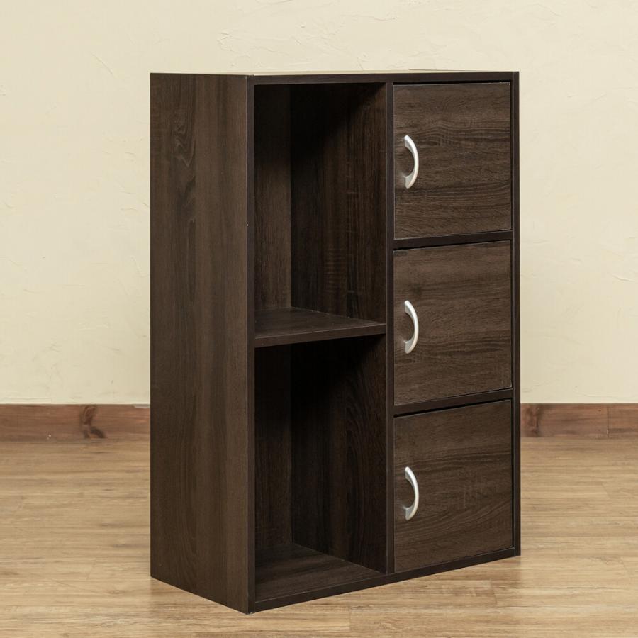 マルチラック扉付き 幅60cm 本棚 カラーボックス 扉付 ドア付き 収納ラック 収納ボックス 収納 ラック 棚 扉付きラック 収納棚 リビング キッチン マルチラック |  | 02