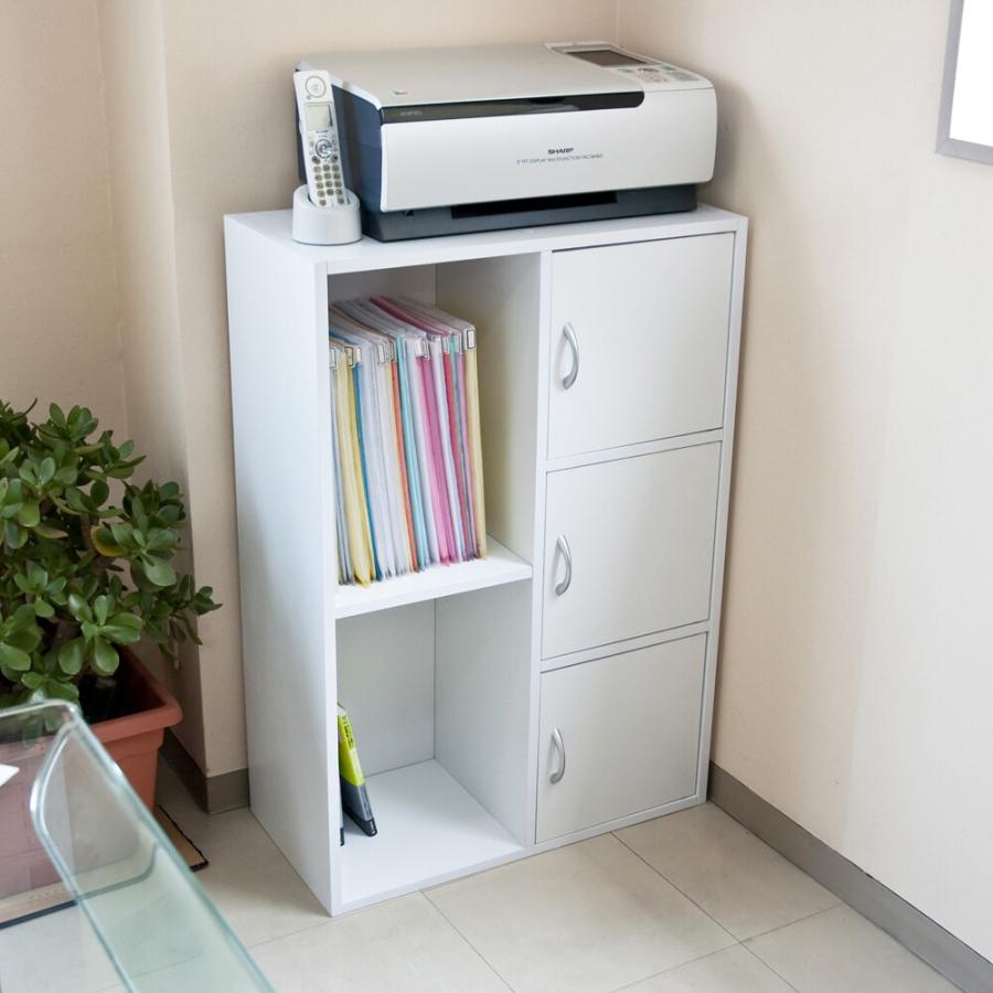 マルチラック扉付き 幅60cm 本棚 カラーボックス 扉付 ドア付き 収納ラック 収納ボックス 収納 ラック 棚 扉付きラック 収納棚 リビング キッチン マルチラック |  | 08