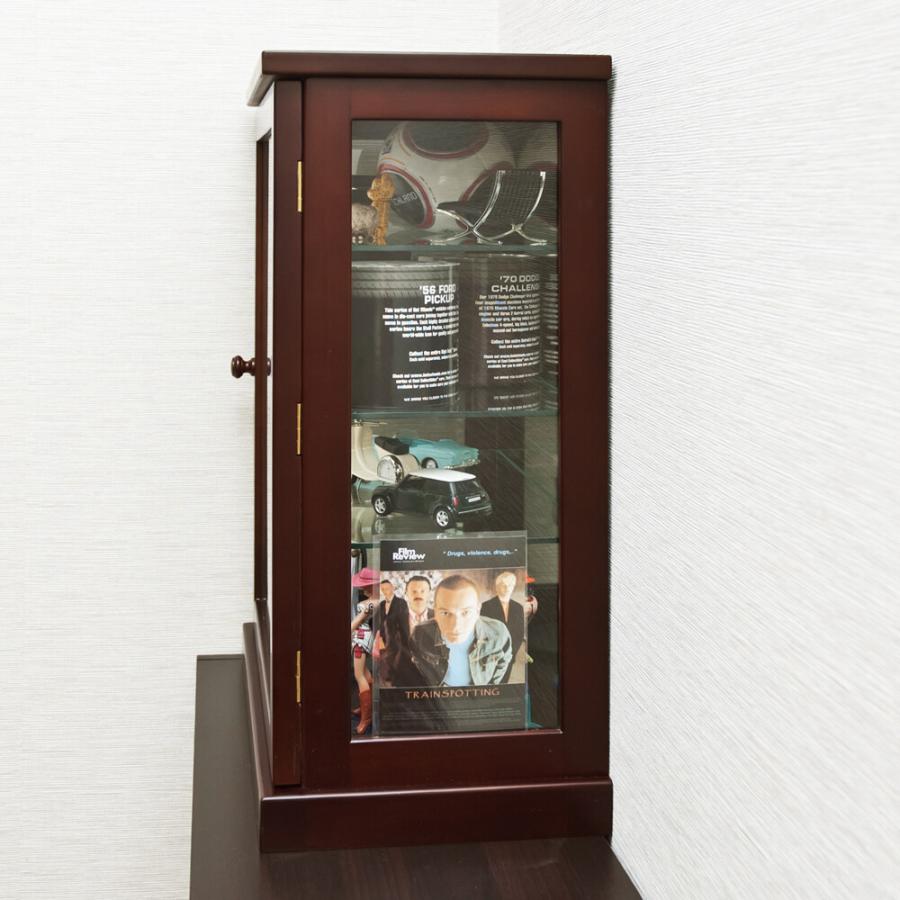コレクションケース 幅45cm タテ コレクションラック ディスプレイラック ガラスケース 収納ラック ディスプレイケース フィギュア ミニカー アクセサリー |  | 04