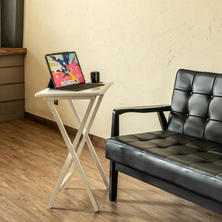 折りたたみテーブル フォールディングテーブル サイドテーブル ナイトテーブル ソファーサイド ベッドサイド キッチン リビング 折り畳みテーブル |  | 01