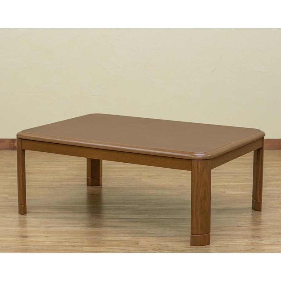 継脚式 家具調 コタツ 105×75 長方形 ローテーブル 継ぎ脚 高さ調整 座卓 コタツテーブル 炬燵テーブル リビングこたつ 北欧 暖房機器 |  | 01