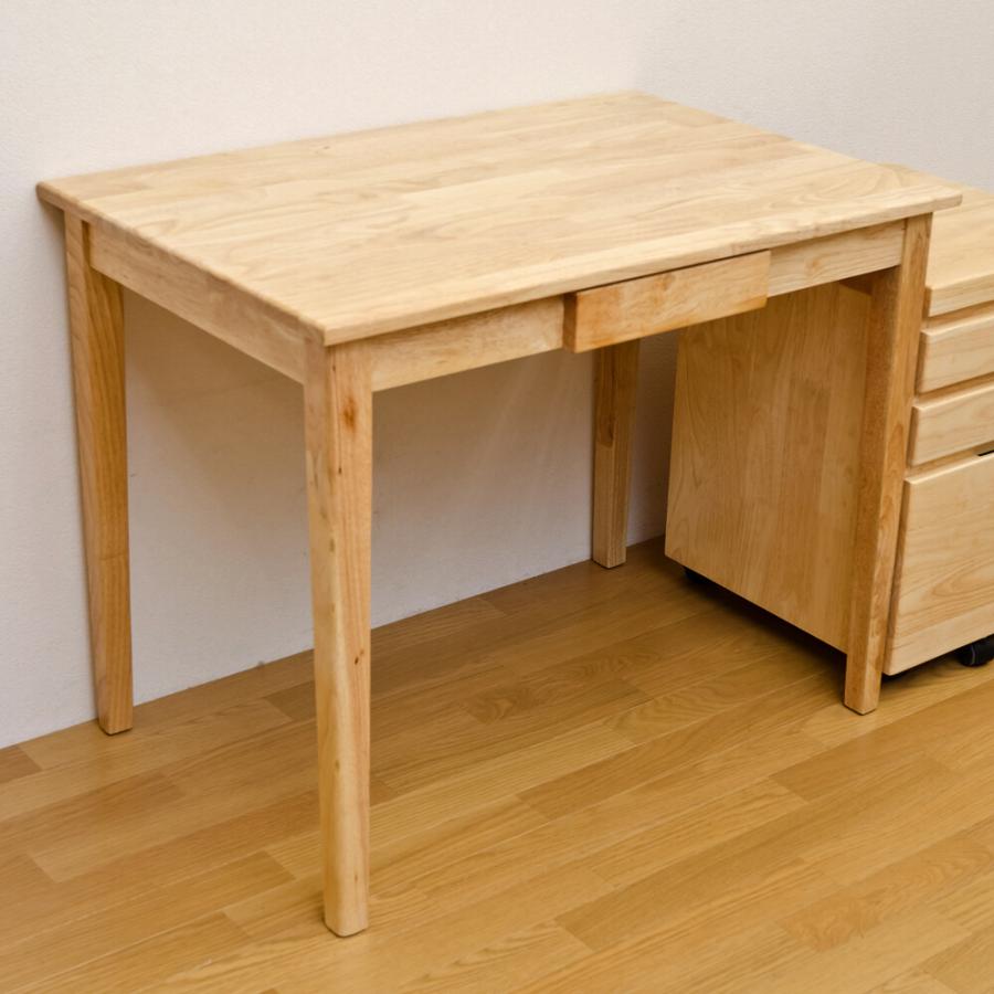 木製テーブル デスク 90x60cm 引き出し付き パソコンデスク PCデスク 作業机 ワークデスク OAデスク オフィスデスク 学習机 北欧 シンプル カウンタテーブル |  | 01