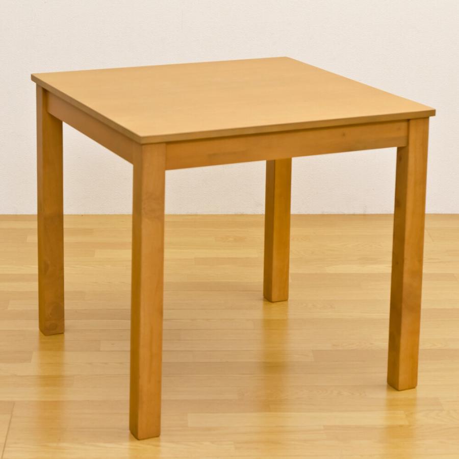 ダイニングテーブル単品 フリーテーブル 75x75cm 木製 2人掛け 2人がけ 二人がけ 2人用 食卓テーブル 作業台 机 ダイニング テーブル シンプル 北欧 かわいい |  | 02