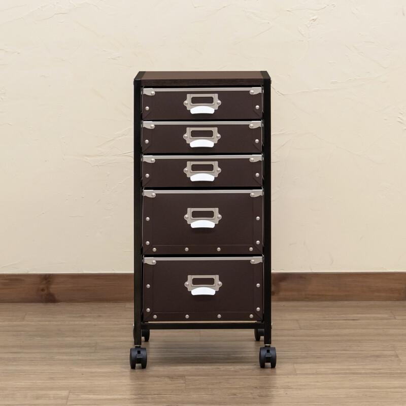 収納チェスト5段 サイドチェスト ファイルワゴン サイドワゴン サイド チェスト 引き出し キャスター付き Popan いっぱい 書類 収納 ワゴン 書類収納ボックス |  | 01